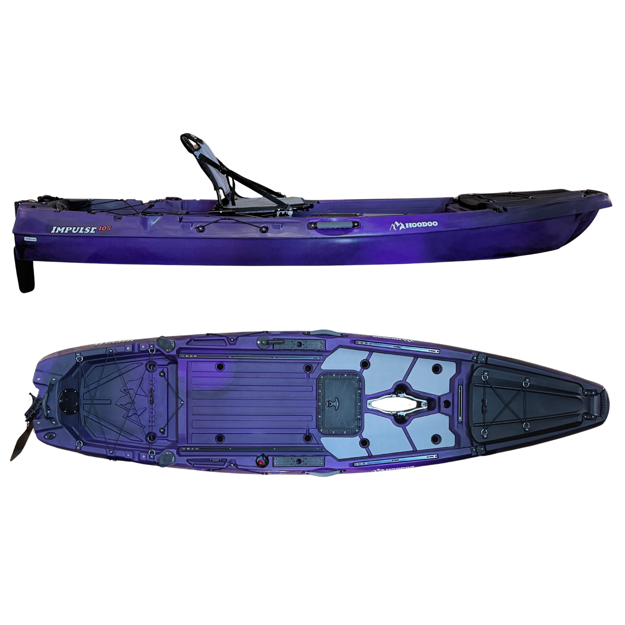 Hoodoo Impulse 105 Fin Drive Kayak - Image 12