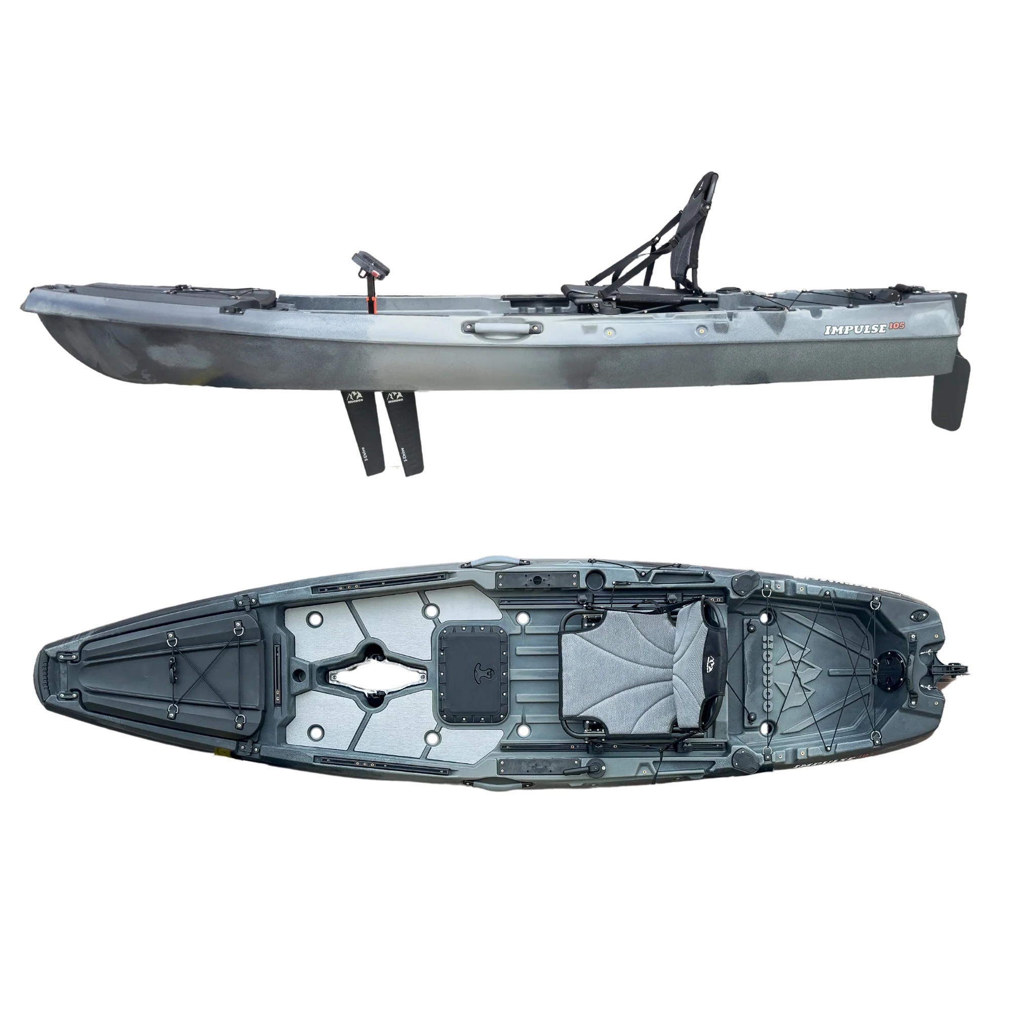 Hoodoo Impulse 105 Fin Drive Kayak - Image 4