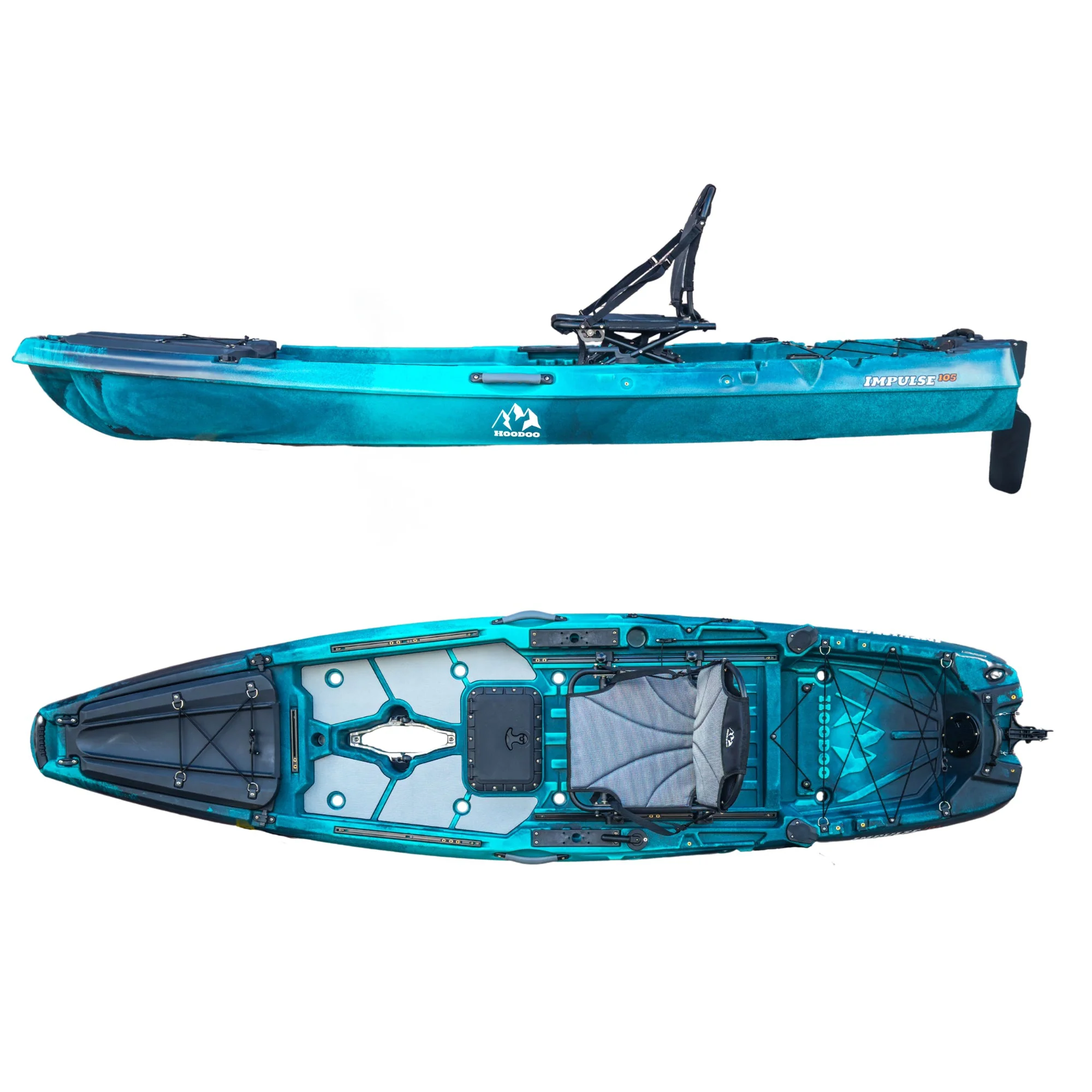 Hoodoo Impulse 105 Fin Drive Kayak - Image 5