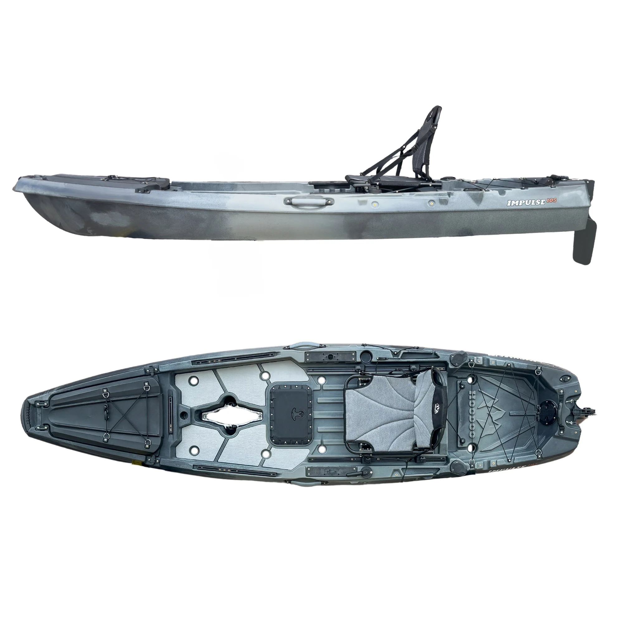 Hoodoo Impulse 105 Fin Drive Kayak - Image 6