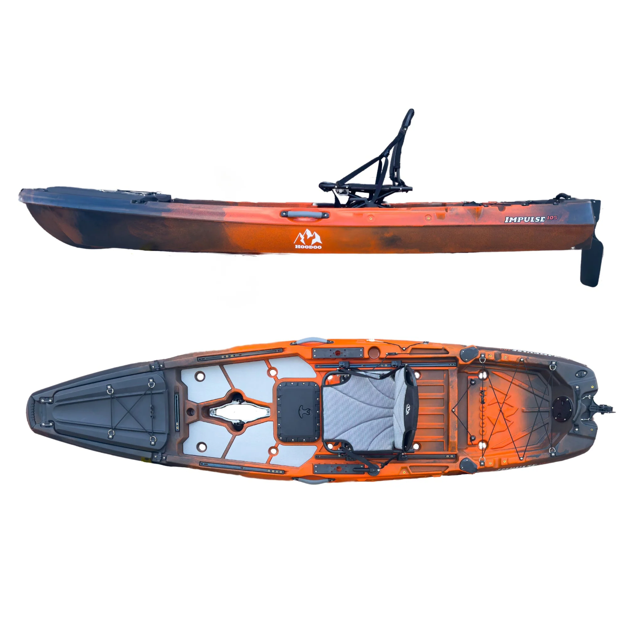 Hoodoo Impulse 105 Fin Drive Kayak - Image 7
